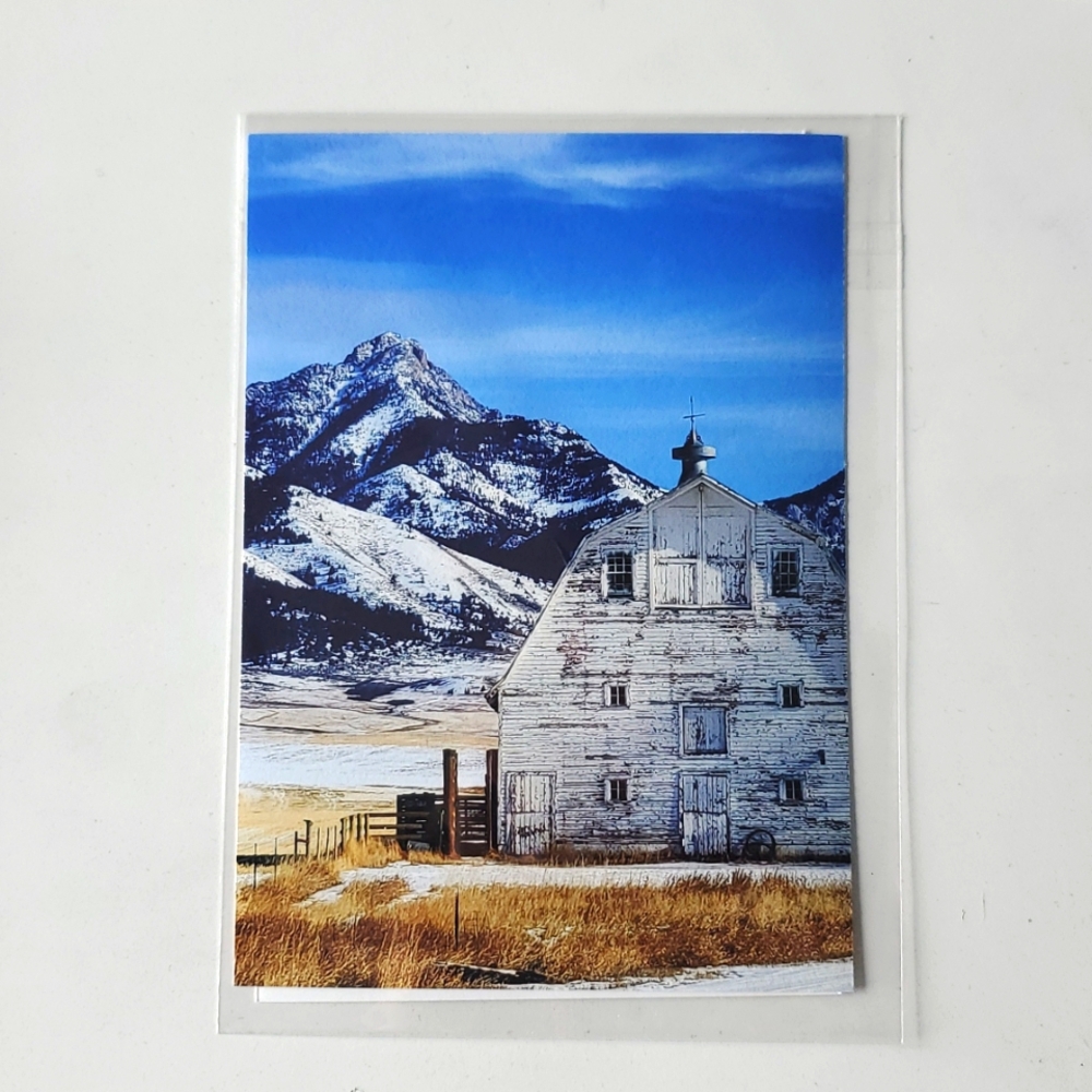 "Frost Farm" 5x7 Paper Photograph by Karen Geerken Photography